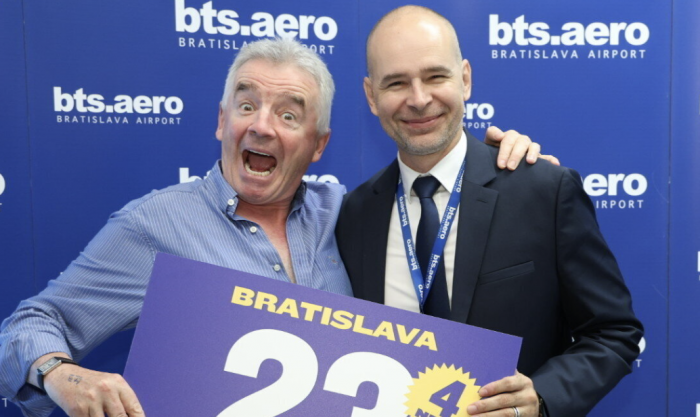 RYANAIR ADDS 4TH AIRCRAFT IN BRATISLAVA FOR W2026 4 NEW ROUTES AND 125% TRAFFIC GROWTH | News