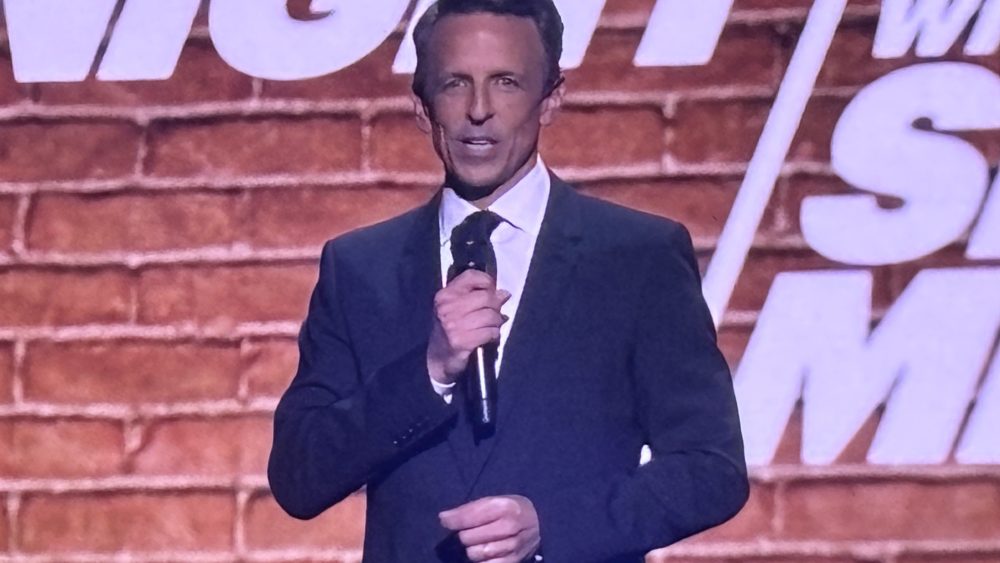 Seth Meyers' best jokes at NBCUniversal Upfronts