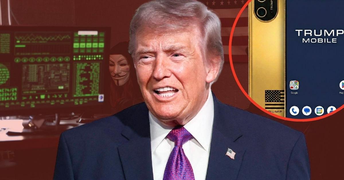 Trump's gold-plated phone raises fears of Chinese spies