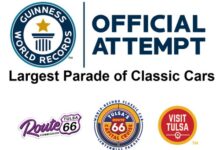 Tulsa's Route 66 Capital Cruise Sets GUINNESS WORLD RECORDS™ Mark | News