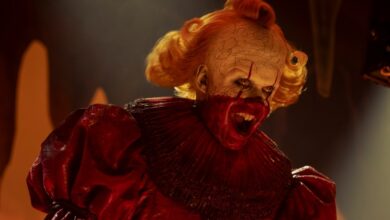 Welcome to Derry's costume designer for Pennywise's red outfit