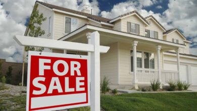 What happens if houses don't sell?