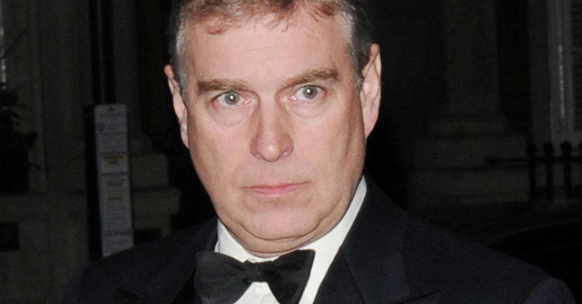 A theory emerged about the latest bruise on Andrew Windsor's face