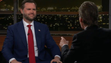Bill Maher is played by JD Vance in HBO's 'Real Time' and admits he might vote Republican in 2028