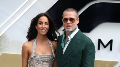 Brad Pitt and Ines De Ramon's secret wedding and baby buzz