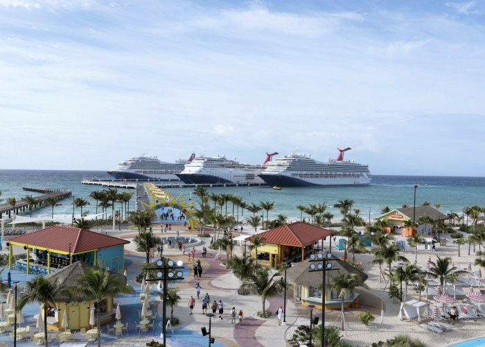 Carnival Corporation completes new pier expansion for Celebration Key in the Bahamas | News
