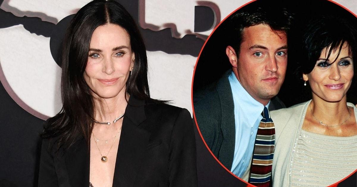 Courteney Cox claims Matthew Perry 'visits' her after tragic death