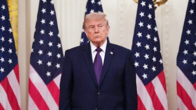 Donald Trump leaves 'Meet the Press' interview
