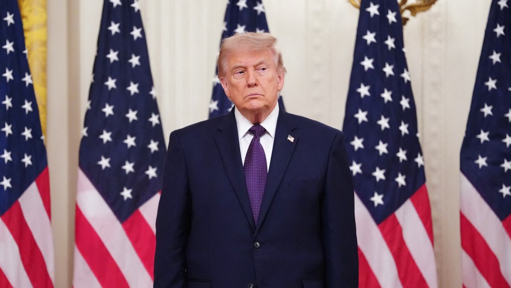 Donald Trump leaves 'Meet the Press' interview