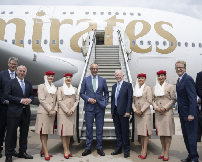 Emirates welcomes German Chancellor Friedrich Merz in its A380 | News