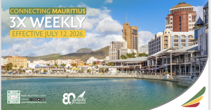 Ethiopian Airlines Launch Direct Flights to Mauritius, Increasing Regional Connectivity | News