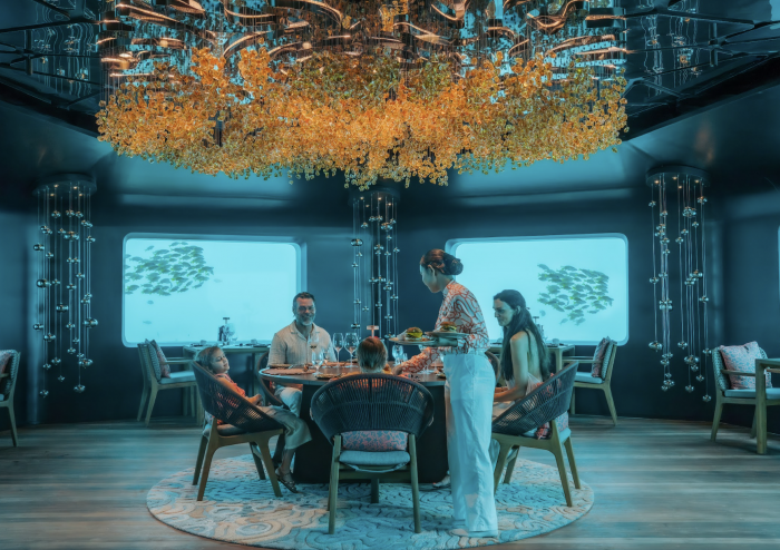 Fine dining under the ocean: introducing BUBBLE underwater restaurant in Meyyafushi Maldives | News