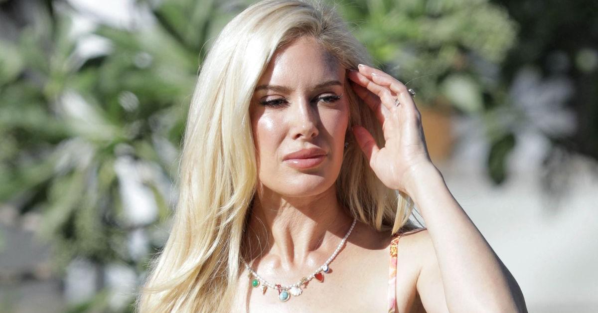 Heidi Montag shows off bikini body while filming steamy music video