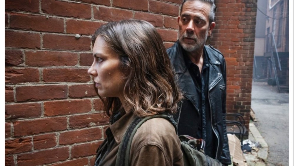 Jeffrey Dean Morgan and Lauren Cohan in 'The Walking Dead: Dead City'