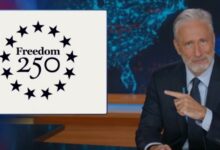 Jon Stewart slams Donald Trump's crumbling Freedom 250 concert