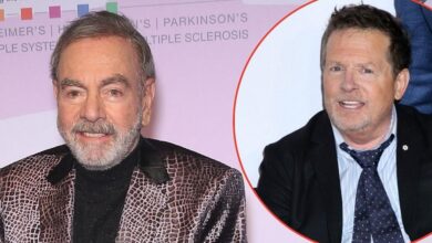 Neil Diamond was 'inspired' by Michael J. Fox's battle with Parkinson's