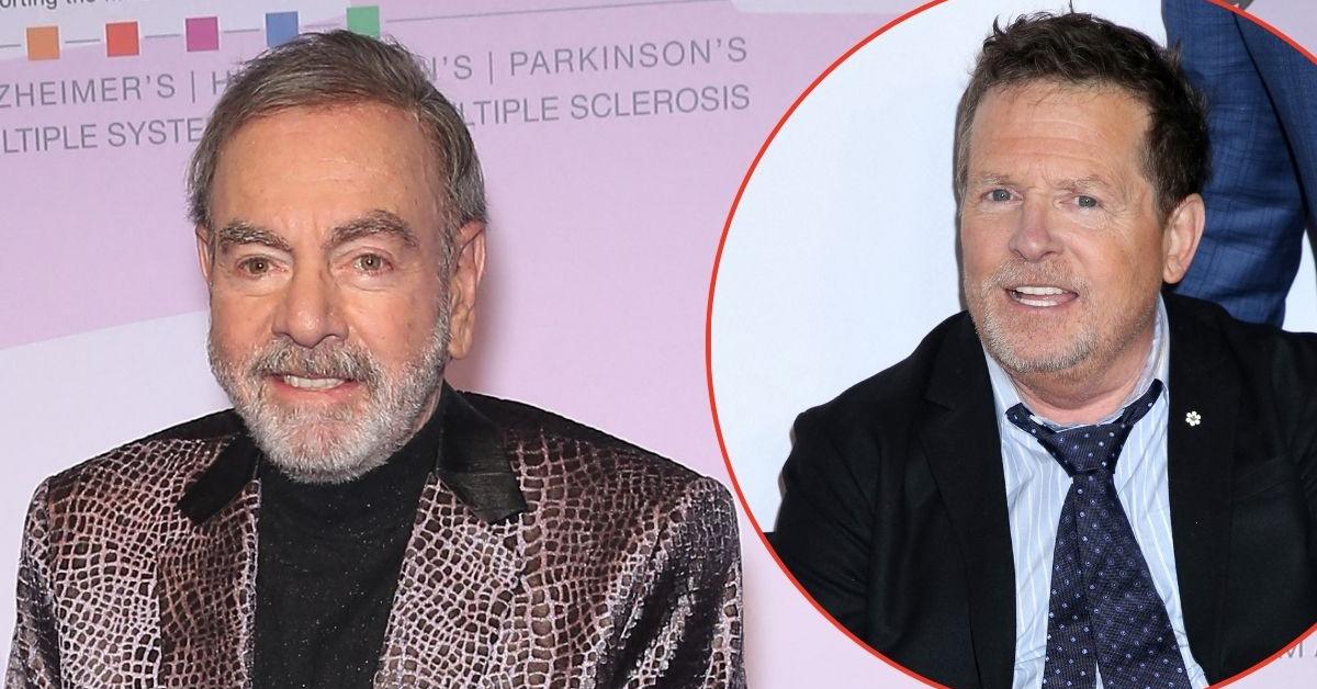 Neil Diamond was 'inspired' by Michael J. Fox's battle with Parkinson's