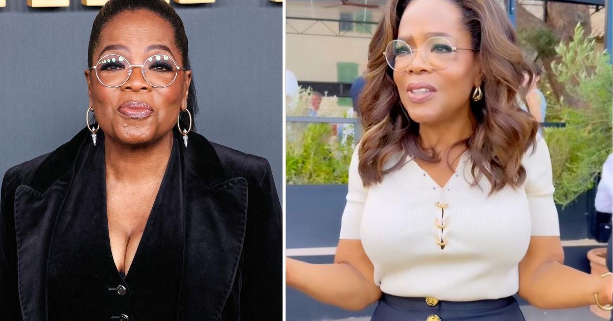 Oprah Winfrey, 72, unveils breathtakingly slim figure in Cannes debut