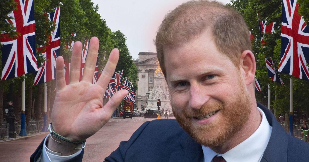 Prince Harry is staying at Buckingham Palace during his summer visit to Great Britain