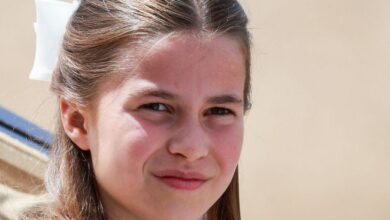 Princess Charlotte is 'introduced into public life with children's gloves'