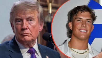 Trump praises 'handsome' Giants QB Jaxson Dart amid locker room drama