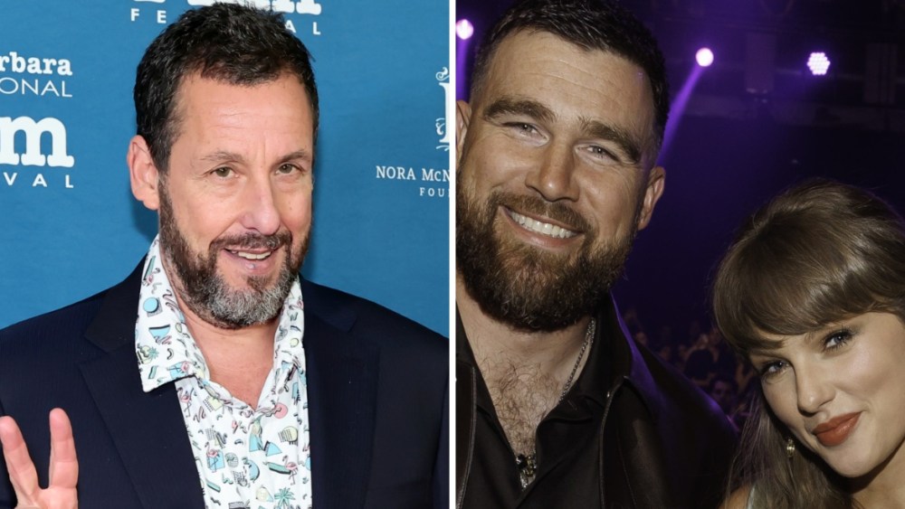 Adam Sandler officiated Taylor Swift and Travis Kelce's wedding