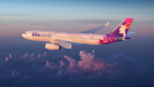'Aloha around the world:' Hawaiian Airlines unveils oneworld alliance aircraft | News