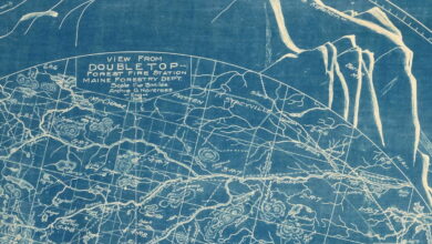 Archie G. Norcross’ Maine Forest Fire Maps (1918–22) — The Public Domain Review