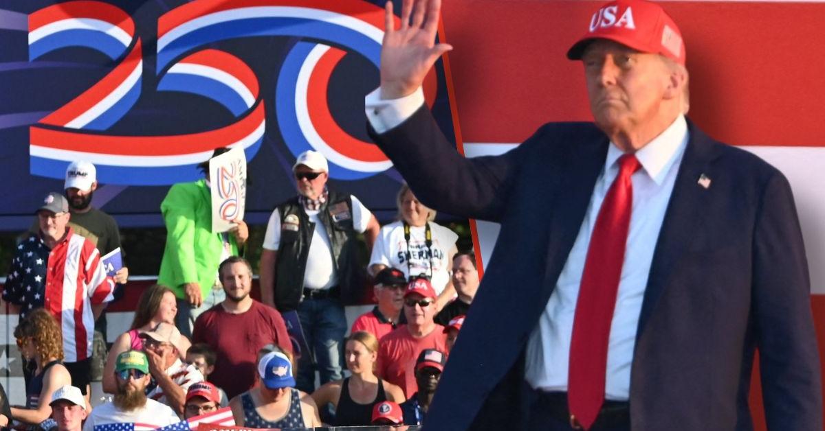 Donald Trump has been criticized for ruining America's 250th birthday