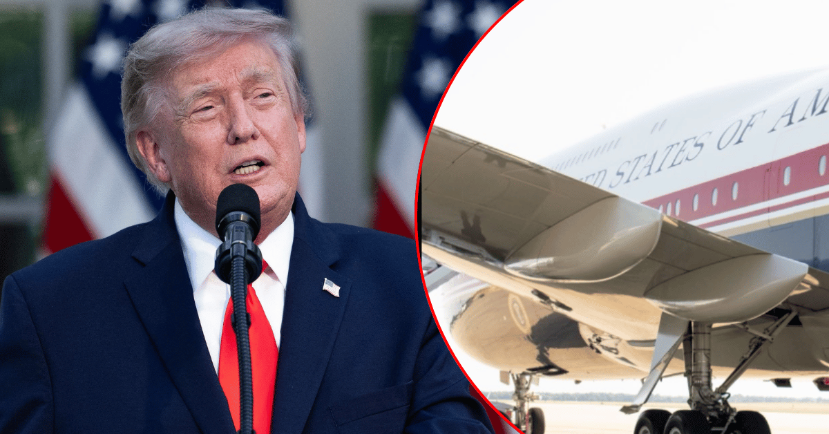 Inside Trump's new Air Force One – what Prez calls the "largest plane ever."