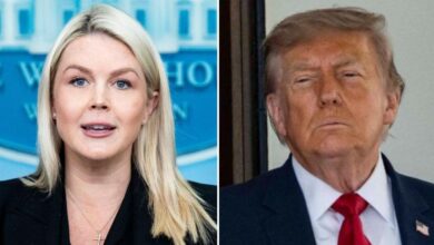 Karoline Leavitt Appears To Forget Donald Trump's Third-Term Talk