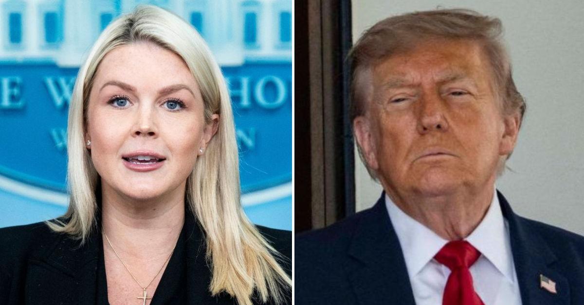 Karoline Leavitt Appears To Forget Donald Trump's Third-Term Talk